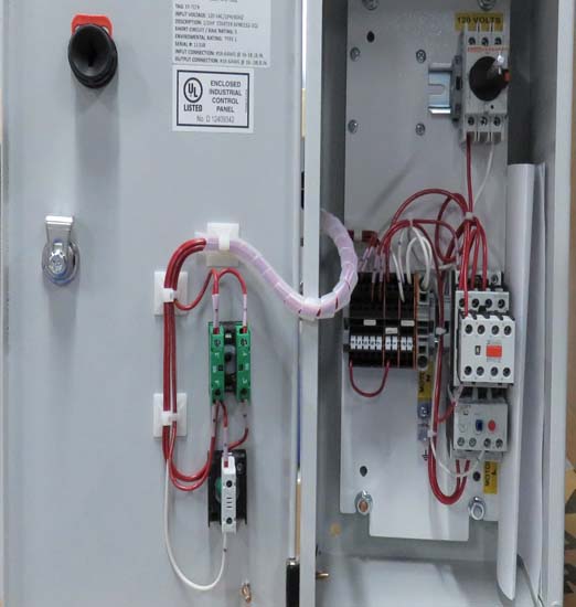 Control Panel Combination Starter Process Control – Industrial Electrical Engineering